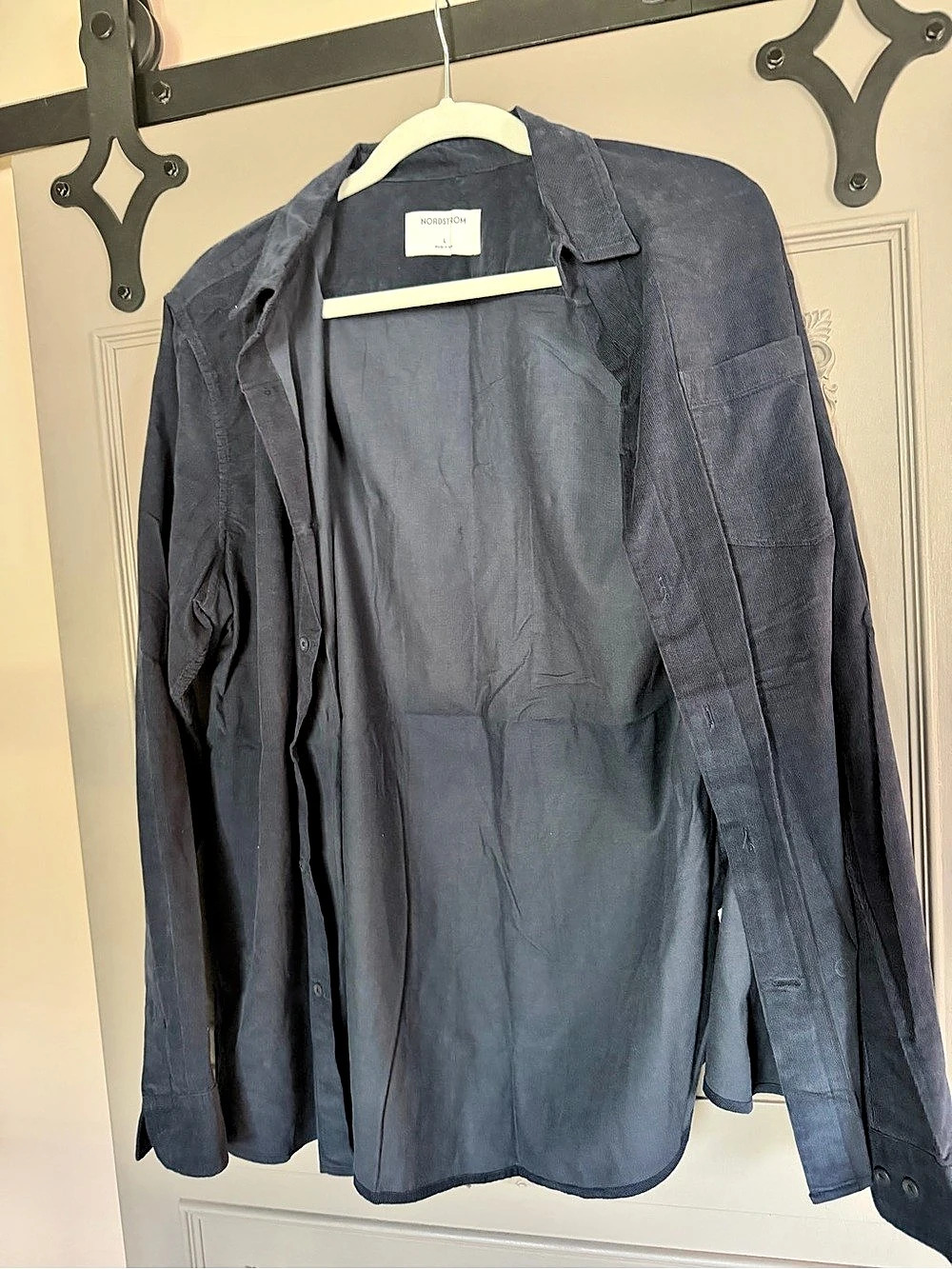 Nordstrom Casual Button Down in Navy